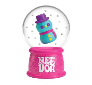 Schylling NeeDoh Vánoční sněhová koule mačkací